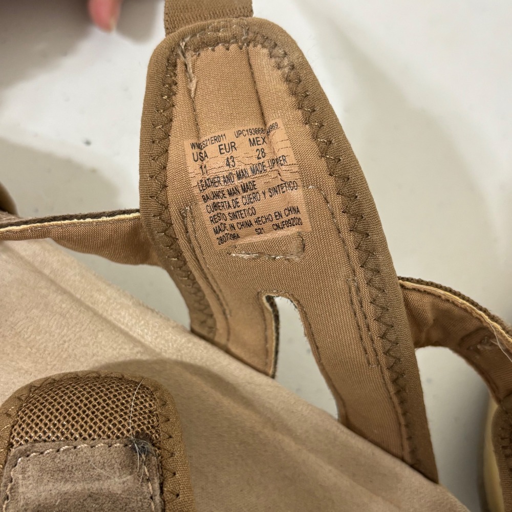 Outdoor Comfort Sandals Gorpcore Granola Walking Travel Casual Leather Womens 11 - Picture 9 of 10